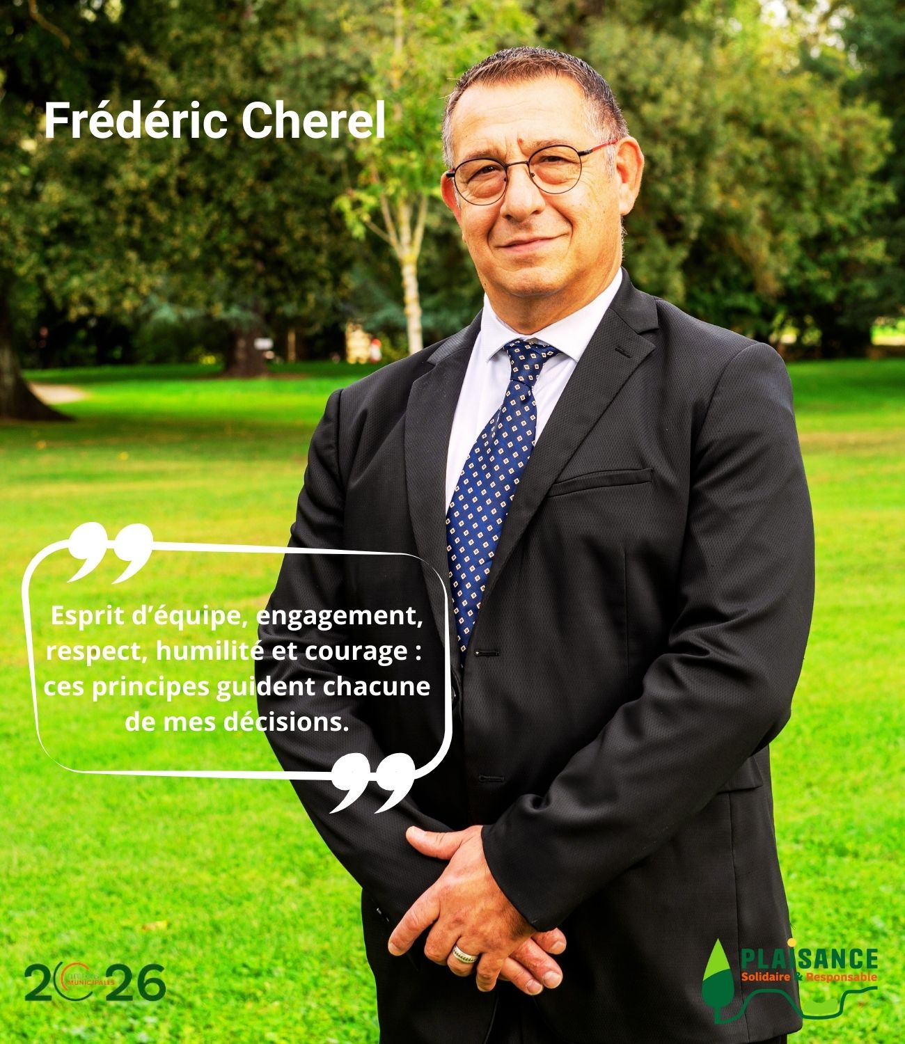 Portrait de candidat: Frédéric Cherel