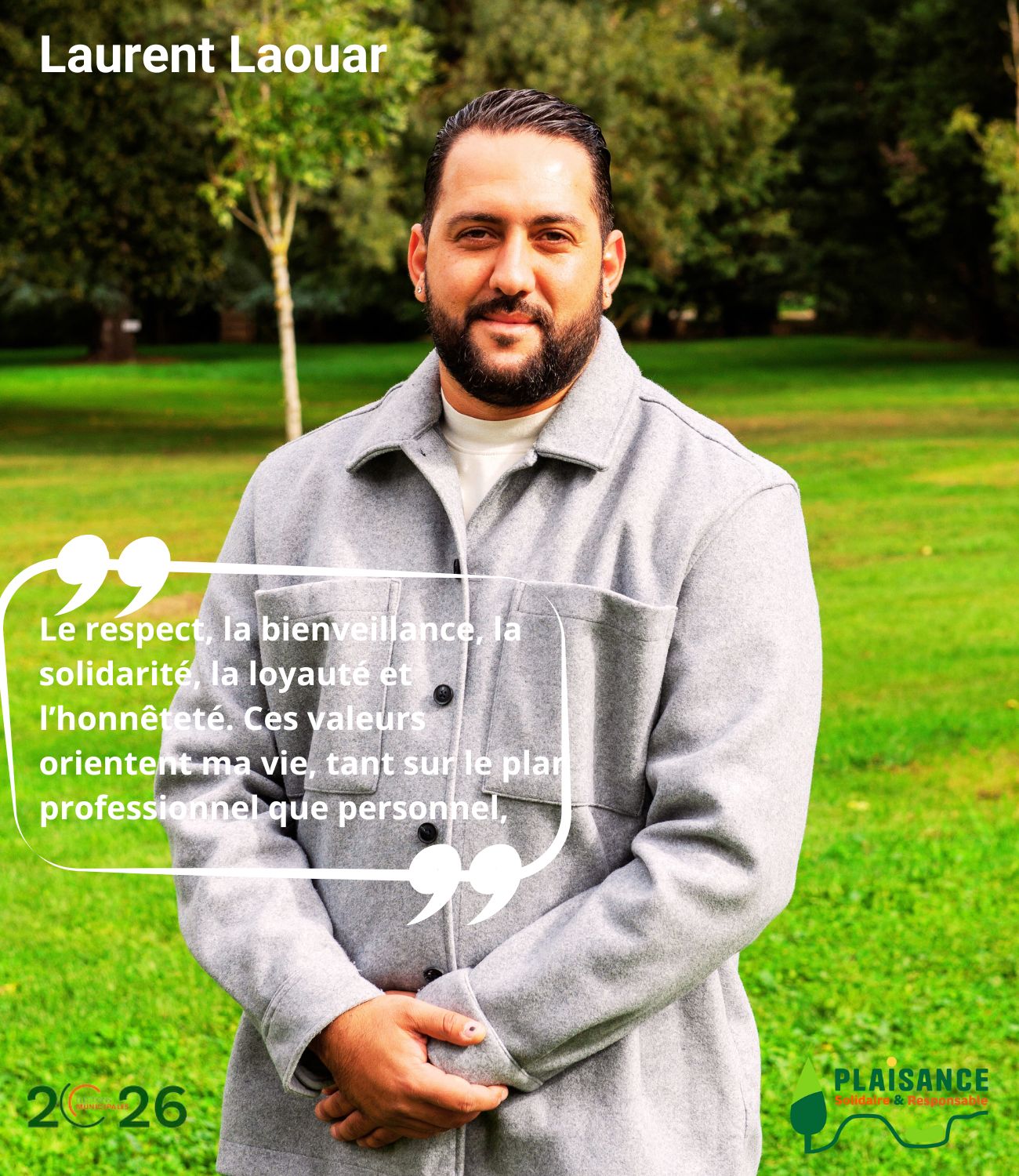 Portrait de candidat : Laurent LAOUAR